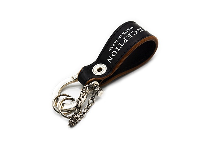 ��2����INCEPTION/���󥻥ץ����ۡ�Horse Butt Leather Shackle Key Holder��SILVER PLATING��/�ۡ����Хåȥ쥶������å��륭���ۥ�����ɥ���С��ץ쥤�ƥ��󥰡ɡ�(IPSK-05)