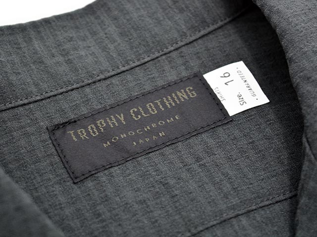 ��2����TROPHY CLOTHING/�ȥ��ե������������󥰡�2026SS�֡�MONOCHROME��Utility L/S Shirts/�ɥ�Υ�������ɥ桼�ƥ���ƥ������󥰥��꡼�֥���ġ�(TR26SS-406)