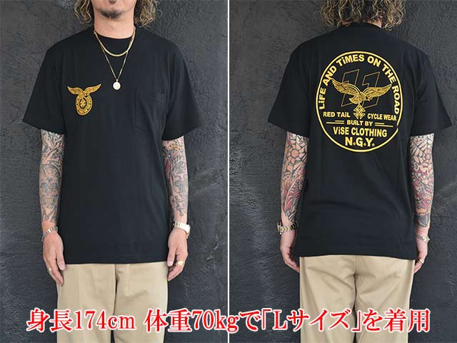 ��2����RED TAiL/��åɥƥ����2026SS��V22-E S/S Tee/V22-E���硼�ȥ��꡼��Tee��(RKK-521)
