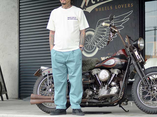 EVILACT ブラック タックチノパン Mサイズ イーブルアクト パンツ EVILACT Dickies x Hidden Pockets