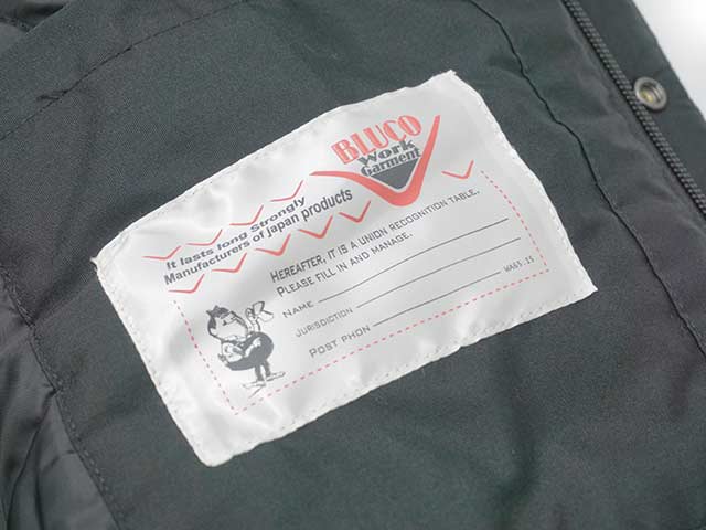 ��4����BLUCO/�֥륳��2024AW��T/C Coach Jacket��Quilting Lining��/T/C���������㥱�åȡɥ���ƥ��󥰥饤�˥󥰡ɡ�(147-31-051)