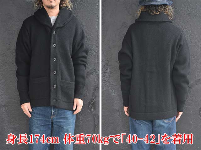 ��2����TROPHY CLOTHING/�ȥ��ե������������󥰡�2024AW��Shawl Collar Knit Jacket/���硼�륫�顼�˥åȥ��㥱�åȡ�(TR24AW-207)