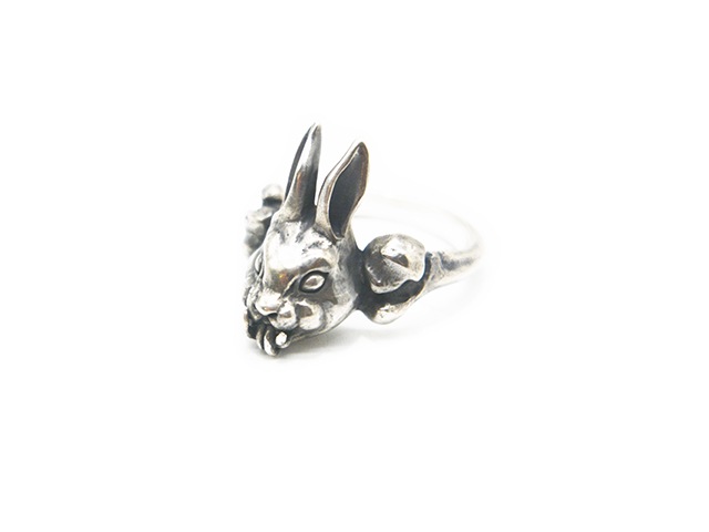 MAD CULT / マッドカルト　Evil Rabbit Stone Bracelet / イーヴィルラビットストーンブレスレット　オニキス　SB-22 MAD CULT⁄マッドカルト「Evil Rabbit Pierce-2⁄イービルラビット