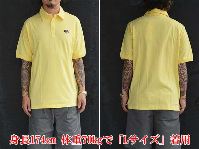 ��4����BLUCO/�֥륳��2025SS��Heavy Dry Cotton Polo Neck Tee��CHAMP��/�إӡ��ɥ饤���åȥ�ݥ��ͥå�Tee�ɥ����סɡ�(155-22-019)