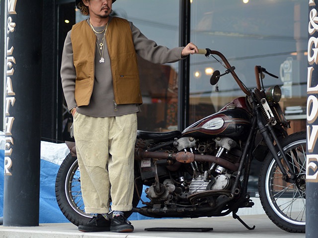 ��3����BLUCO/�֥륳��2025AW��V Neck Duck Vest/V�ͥå����å��٥��ȡ�(155-35-012)