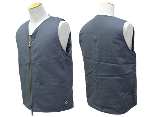 ��3����BLUCO/�֥륳��2025AW��V Neck Duck Vest/V�ͥå����å��٥��ȡ�(155-35-012)