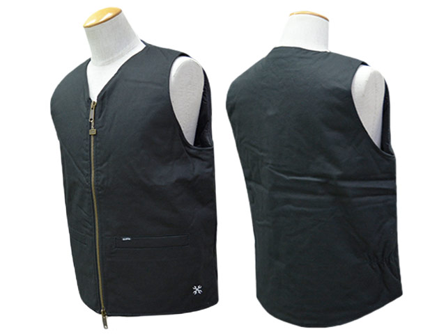 ��3����BLUCO/�֥륳��2025AW��V Neck Duck Vest/V�ͥå����å��٥��ȡ�(155-35-012)