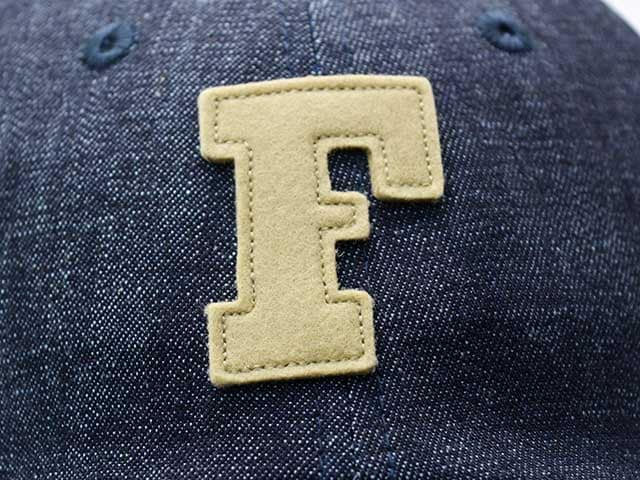 OJAS cap Devon Turnbullデヴォン・ターンブル　キャップ FULLCOUNT/フルカウント】2026SS「Low-Crown Denim Baseball F Cap