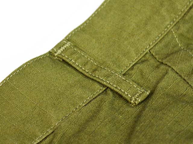 ��FREE WHEELERS/�ե꡼�ۥ����顼����2026SS�֡�JUNGLE FATIGUES�� TROPICAL TROUSERS CUT-LENGTH/�ɥ���󥰥�ե��ƥ��������ɥȥ��ԥ���ȥ饦���������åȥ�󥰥���(2622007)
