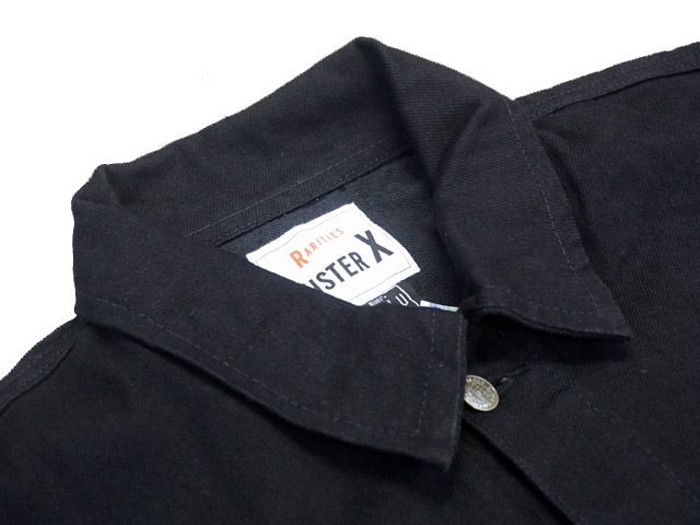 (50% OFF)��2����MISTER X/�ߥ��������å�����2022AW��Prisoner Blues Jacket/�ץꥺ�ʡ��֥롼�����㥱�åȡ�(22AW-MRX-07)(UNCHANGING LOVE/��������󥸥󥰥��/POP EYES/�ݥåץ�����/���ᥫ��/�ۥåȥ��å�/�ϡ��졼/WOLF PACK/����եѥå�)