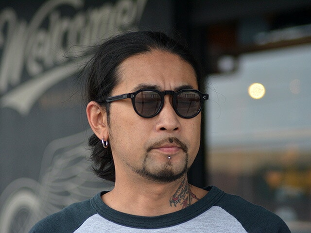 全5色【UNCROWD/アンクラウド】 「Biker Shade”DEBONAIR”/バイカー