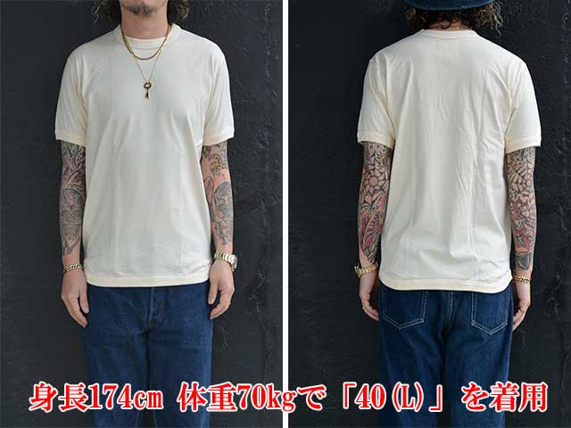 ��3����FULLCOUNT/�ե륫����ȡۡ�Flat Seam Heavy Weight Tee/�ե�åȥ�����إӡ���������Tee��(5222)