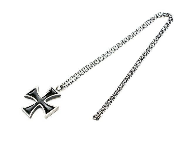 ��WEIRDO JEWELRY/���������ɥ��奨�꡼�ۡ�Big Cross Top witn Necklace Chain/�ӥå��������ȥåץ������ͥå��쥹���������(Silver925��Black)