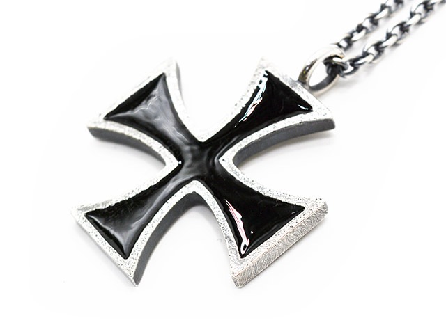 ��WEIRDO JEWELRY/���������ɥ��奨�꡼�ۡ�Big Cross Top witn Necklace Chain/�ӥå��������ȥåץ������ͥå��쥹���������(Silver925��Black)