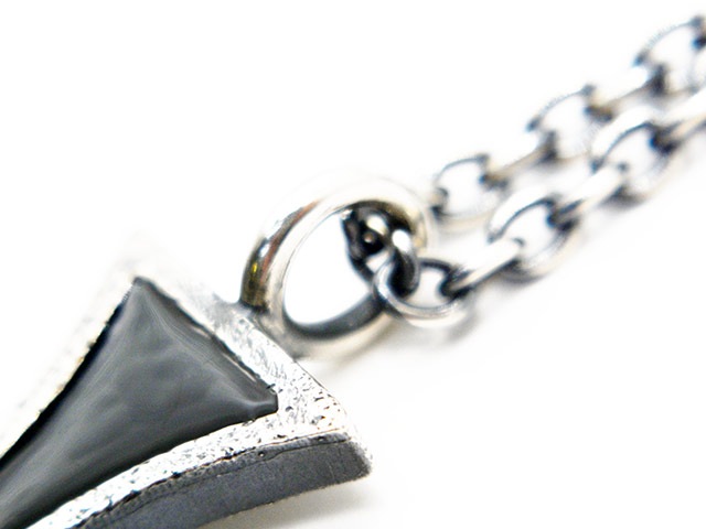 ��WEIRDO JEWELRY/���������ɥ��奨�꡼�ۡ�Big Cross Top witn Necklace Chain/�ӥå��������ȥåץ������ͥå��쥹���������(Silver925��Black)