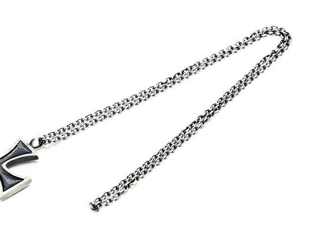 ��WEIRDO JEWELRY/���������ɥ��奨�꡼�ۡ�Big Cross Top witn Necklace Chain/�ӥå��������ȥåץ������ͥå��쥹���������(Silver925��Black)