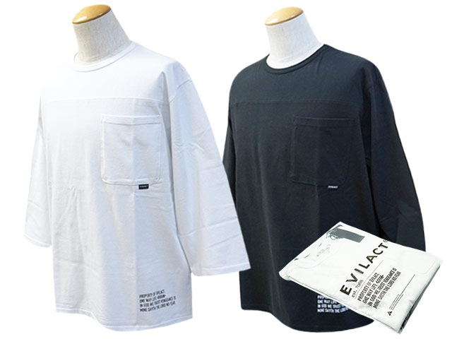 2���ȡ�EVILACT/�����֥륢���ȡۡ�2 Pack Q/S Tee/2�ѥå��������������꡼��Tee��(EA-2P-QS)