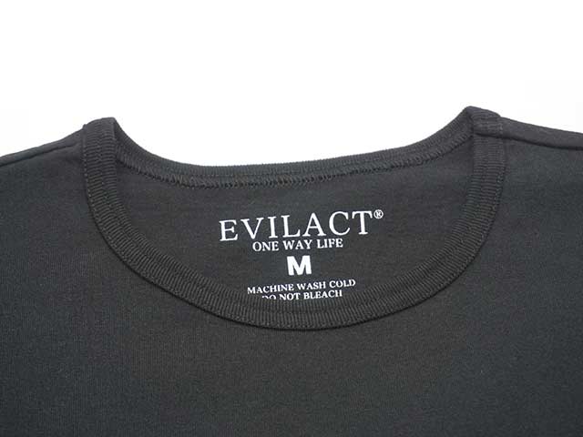 2���ȡ�EVILACT/�����֥륢���ȡۡ�2 Pack Q/S Tee/2�ѥå��������������꡼��Tee��(EA-2P-QS)