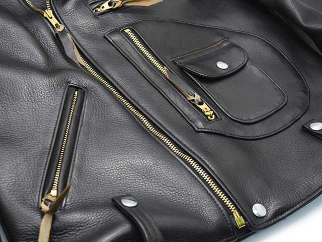 ��BOOTES/�ܡ��ƥ��ۡ�D-Pocket Double Riders Jacket��Aurochs��/D�ݥ��åȥ��֥�饤���������㥱�åȡɥ������å����ɡ�(BTS-AUROCHS-B)