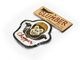 CLUMBER/СۡChain Stitch Embroidery PatchMonkey Chopper/󥹥ƥå֥꡼ѥåɥåѡɡ