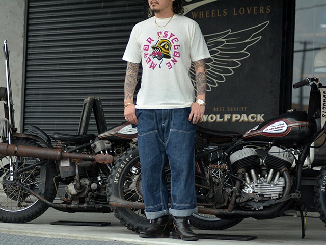 FREE WHEELERS/ե꡼ۥ顼2025SSSet-In S/S TeeHELMET LAWS SUCK/åȥ󥷥硼ȥ꡼Teeɥإåȥåɡ(2525013)