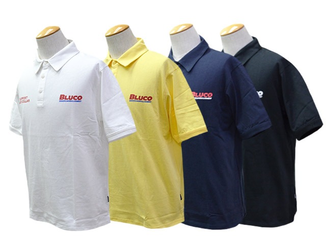 ��4����BLUCO/�֥륳��2025SS��Heavy Dry Cotton Polo Neck Tee��BWG��/�إӡ��ɥ饤���åȥ�ݥ��ͥå�Tee��BWG�ɡ�(155-22-017)