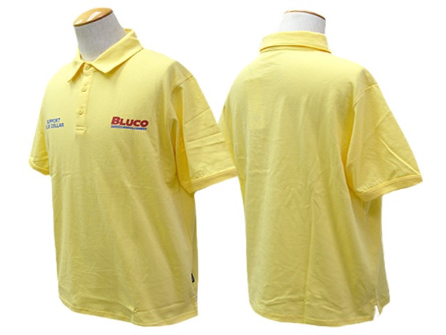 ��4����BLUCO/�֥륳��2025SS��Heavy Dry Cotton Polo Neck Tee��BWG��/�إӡ��ɥ饤���åȥ�ݥ��ͥå�Tee��BWG�ɡ�(155-22-017)