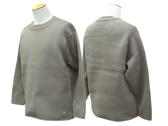 ��3����BLUCO/�֥륳��2025AW��Crew Neck Rib Knit Sweater/���롼�ͥå���֥˥åȥ���������(155-15-001)