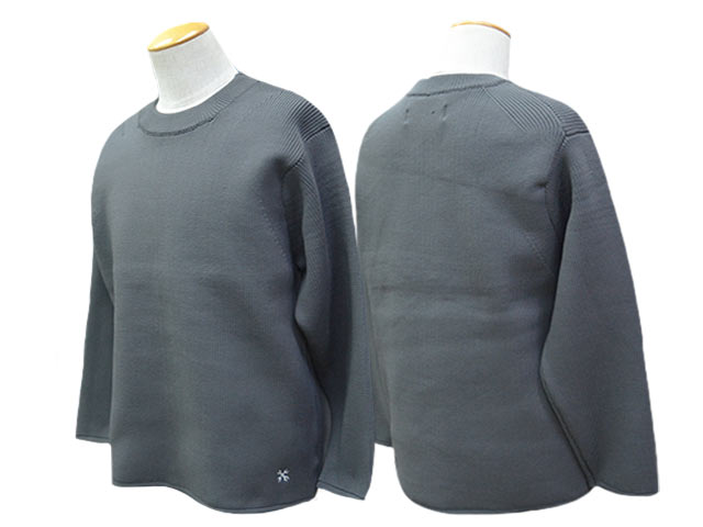 ��3����BLUCO/�֥륳��2025AW��Crew Neck Rib Knit Sweater/���롼�ͥå���֥˥åȥ���������(155-15-001)
