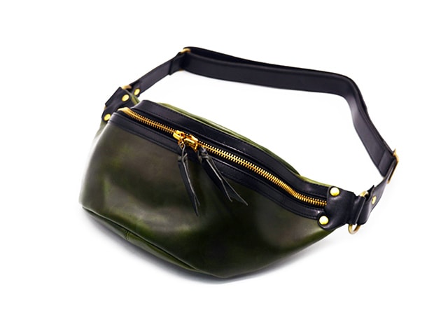 ��3����INCEPTION/���󥻥ץ����ۡ�Chromexcel Leather Fanny Pack/�����२������쥶���ե��ˡ��ѥå���(IPCEB-02)