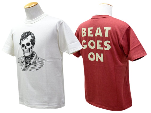 ��2����FREE WHEELERS/�ե꡼�ۥ����顼����2026SS��S/S T-SHIRT��BEAT GOES ON��/���硼�ȥ��꡼��T����ġɥӡ��ȥ���������ɡ�(2625002)