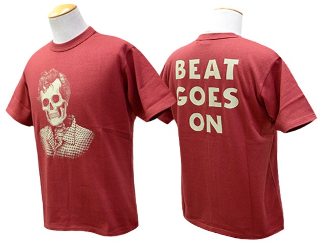 ��2����FREE WHEELERS/�ե꡼�ۥ����顼����2026SS��S/S T-SHIRT��BEAT GOES ON��/���硼�ȥ��꡼��T����ġɥӡ��ȥ���������ɡ�(2625002)