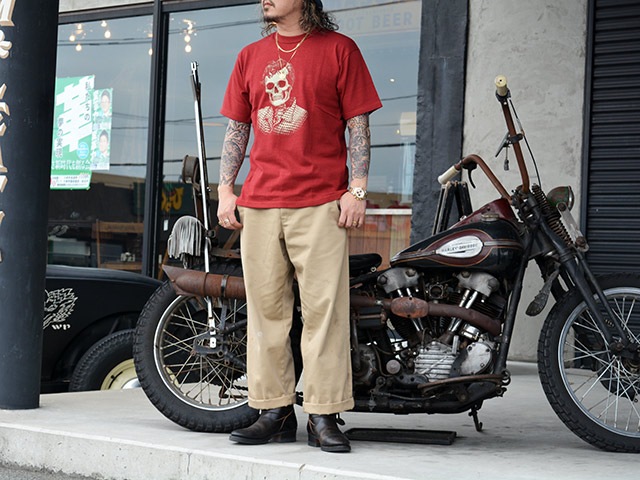 ��2����FREE WHEELERS/�ե꡼�ۥ����顼����2026SS��S/S T-SHIRT��BEAT GOES ON��/���硼�ȥ��꡼��T����ġɥӡ��ȥ���������ɡ�(2625002)