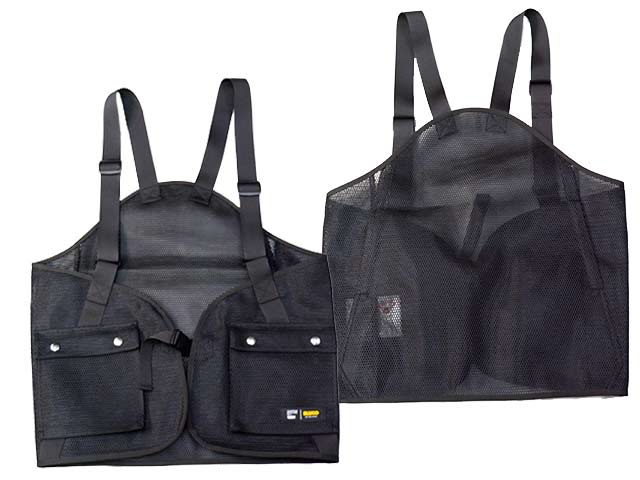 ��3����BLUCO/�֥륳��2026SS��Utility Mesh Vest/�桼�ƥ���ƥ�����å���٥��ȡ�(163-35-018)