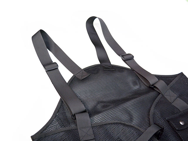 ��3����BLUCO/�֥륳��2026SS��Utility Mesh Vest/�桼�ƥ���ƥ�����å���٥��ȡ�(163-35-018)