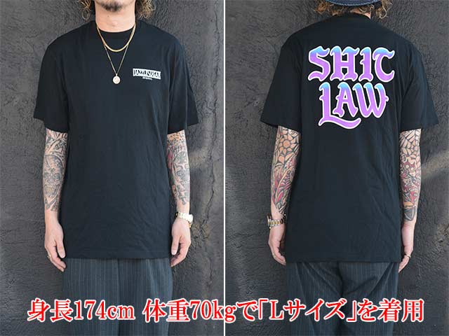 ��2����DAZZLE SUGAR/�����륷�奬����2026SS��Shit Law Logo S/S Tee/���åȥ����������硼�ȥ��꡼��Tee��