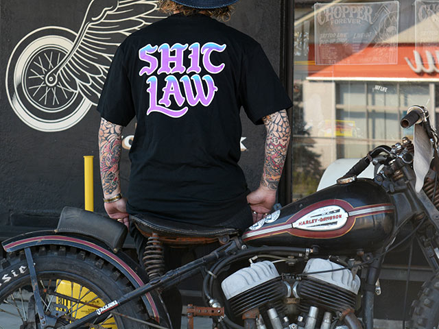 ��2����DAZZLE SUGAR/�����륷�奬����2026SS��Shit Law Logo S/S Tee/���åȥ����������硼�ȥ��꡼��Tee��