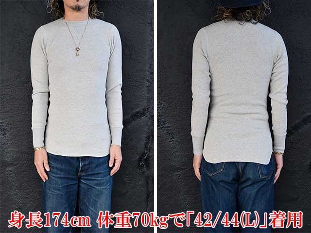 ��3����TWO MOON/�ȥ����ࡼ��ۡ�Double V Thermal L/S Tee/���֥�֥������ޥ���󥰥��꡼��Tee��(26508)
