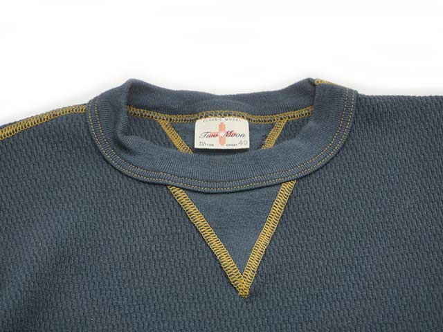 ��3����TWO MOON/�ȥ����ࡼ��ۡ�Double V Thermal L/S Tee/���֥�֥������ޥ���󥰥��꡼��Tee��(26508)