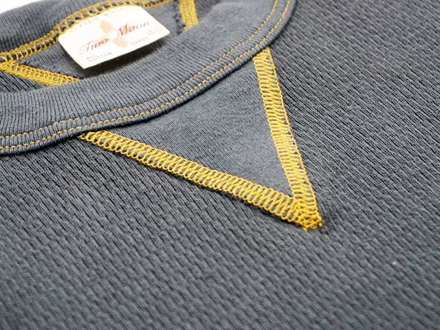 ��3����TWO MOON/�ȥ����ࡼ��ۡ�Double V Thermal L/S Tee/���֥�֥������ޥ���󥰥��꡼��Tee��(26508)