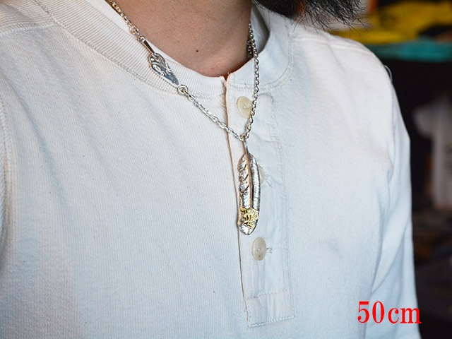 FIRST ARROW's/եȥۡSmall Necklace Chain with Eagle FaceLeft/եդ⡼ͥå쥹ɺɡ(O-063+P-829L)