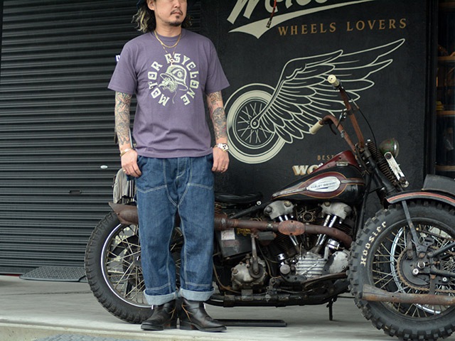 FREE WHEELERS/ե꡼ۥ顼2025SSSet-In S/S TeeHELMET LAWS SUCK/åȥ󥷥硼ȥ꡼Teeɥإåȥåɡ(2525014)