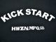��3����HWZN BROSS/�ϥ�����֥�����2025SS��KICK START S/S Tee/���å��������ȥ��硼�ȥ��꡼��Tee��