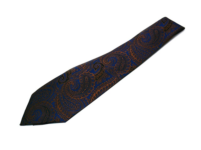 全3色【BLACK SIGN/ブラックサイン】「Paisley Figures Neck Tie