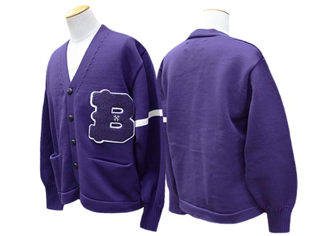 ��3����BLUCO/�֥륳��2025AW��Lettered Cardigan/�쥿���ɥ����ǥ������(155-15-002)