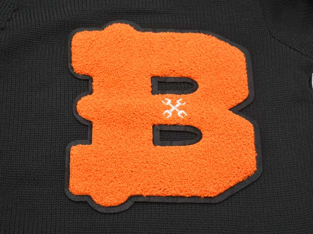��3����BLUCO/�֥륳��2025AW��Lettered Cardigan/�쥿���ɥ����ǥ������(155-15-002)