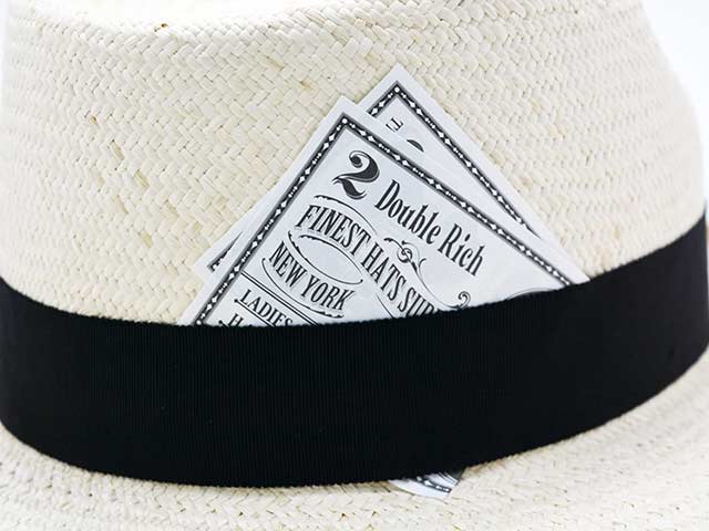��J.J. WILLIAMS FEDORA by Mr.FATMAN/J.J.�����ꥢ�ॹ�ե��ɥ�by�ߥ������ե��åȥޥ��2026SS��TWO DOLLAR FINE RAFFIA/�ȥ������顼�ե������ե�����(6262001)