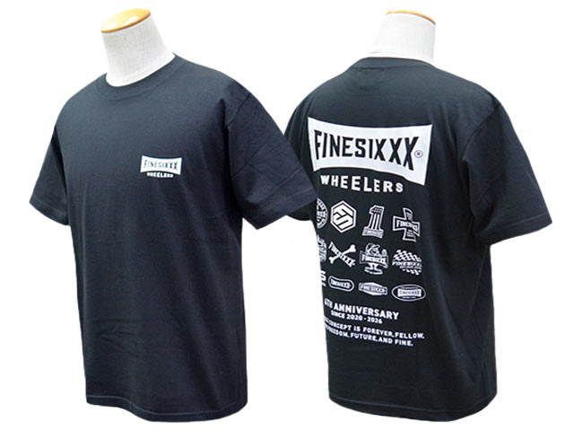 ��3����FINESIXXX/�ե����󥷥å�����2026SS��6th Anniversary Tee/���å��������˥С����꡼Tee��(FS-2026SS-001)