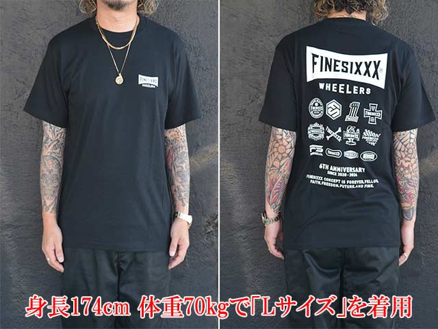 ��3����FINESIXXX/�ե����󥷥å�����2026SS��6th Anniversary Tee/���å��������˥С����꡼Tee��(FS-2026SS-001)