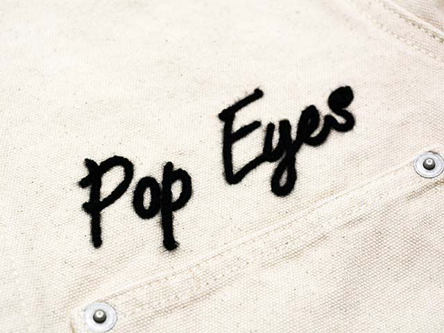 ��POP EYES/�ݥåץ�������2026AW��HOP UP POST Coverall/�ۥåץ��åץݥ��ȥ��С��������(26AW-PPE-005)